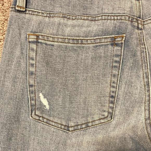 Talbots Modern Ankle Jean Navy and White Side Ribbon Trim 2P - Picture 15 of 16